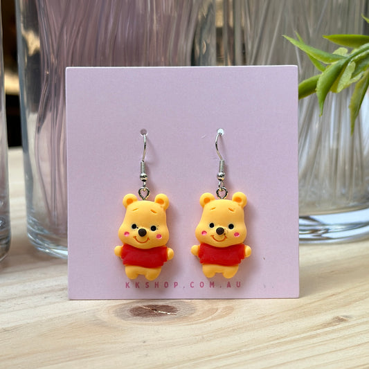 Winnie The Pooh Earrings