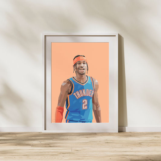 Shai Gilgeous-Alexander Artwork