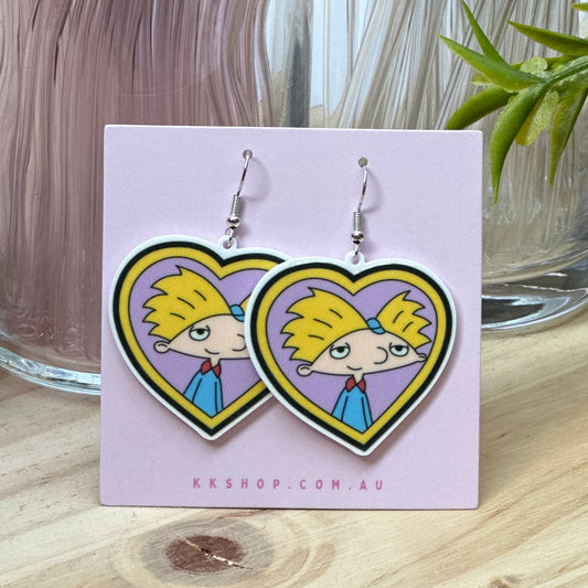 Hey Arnold Earrings