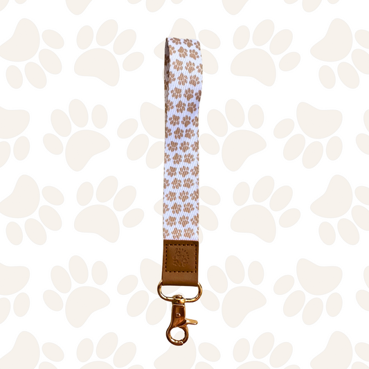 Paw Print Wristlet