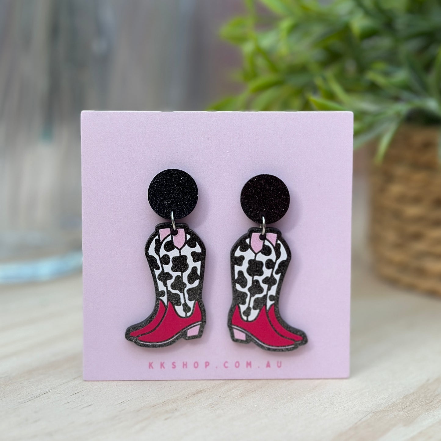 Cowboy Boot Earrings