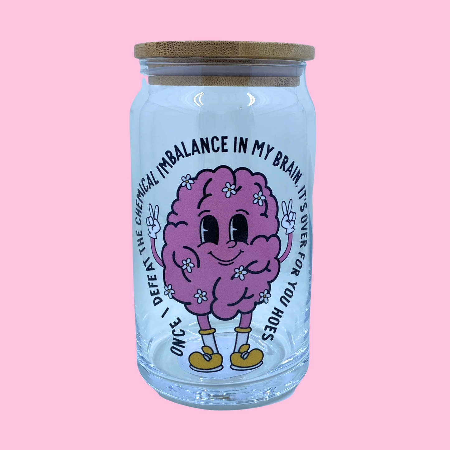 Chemical Imbalance Glass Can Cup - 473ml