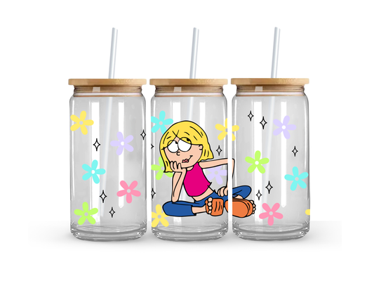 Lizzie McGuire Glass Can Cup - 473ml