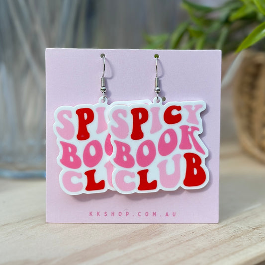 Spicy Book Club Earrings