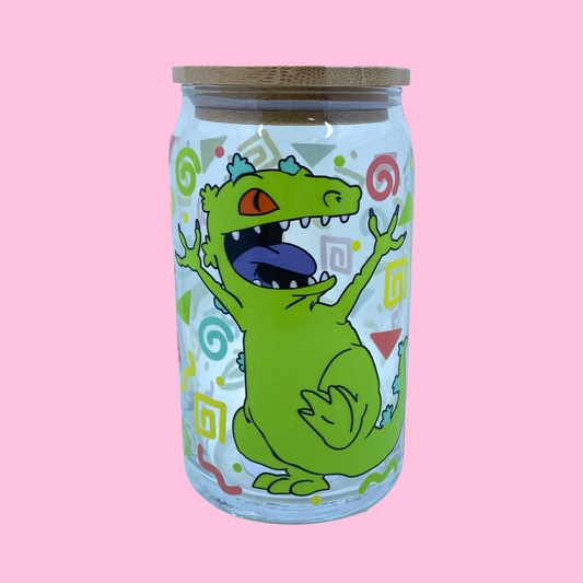 Reptar Glass Can Cup - 473ml