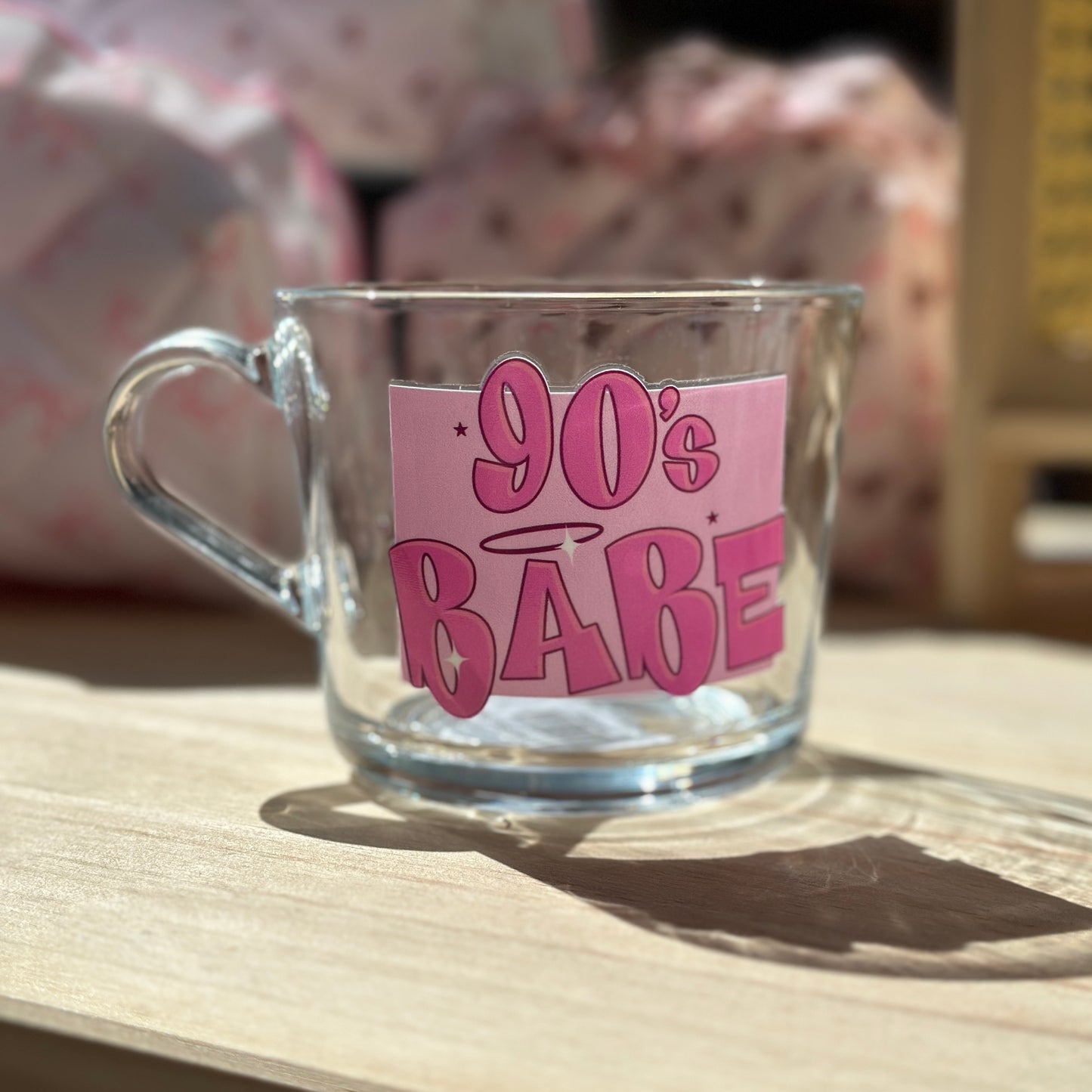 '90's Babe Glass Mug