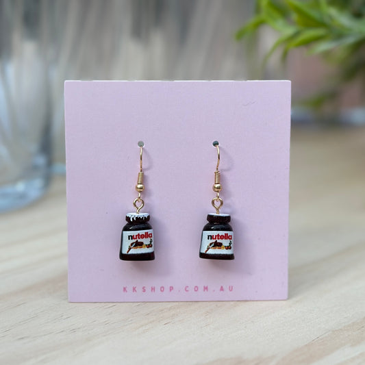 Nutella Earrings