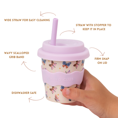 Butterfly Babychino Cup 4oz