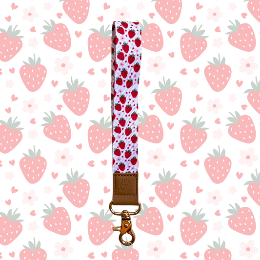 Strawberry Wristlet