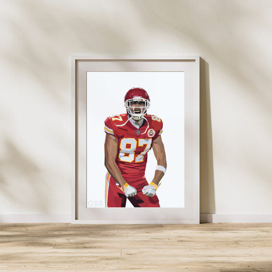 Travis Kelce Artwork