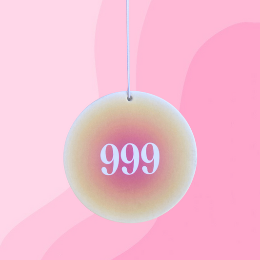 999 Angel Number Air Freshener