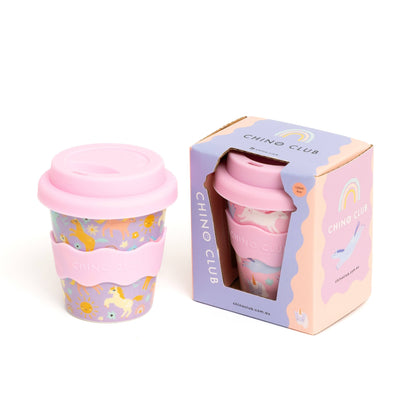 Purple Unicorn Babychino Cup 4oz