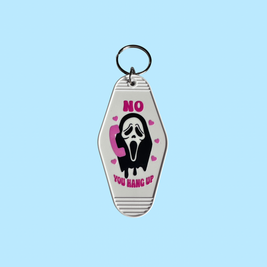 Ghostface 'You Hang Up' Keychain