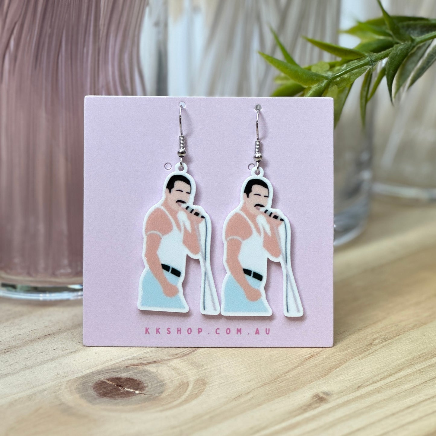 Freddie Mercury Earrings