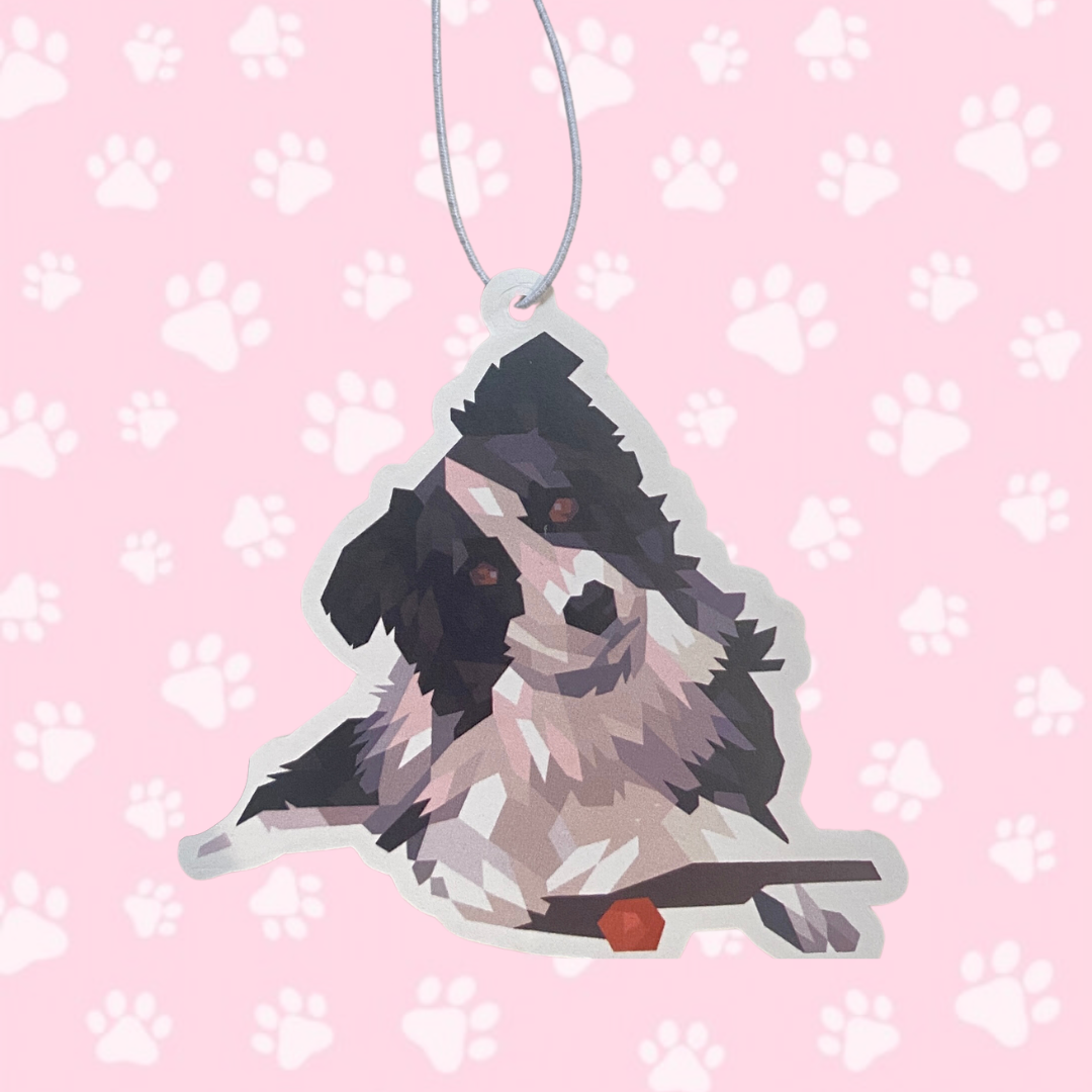 Border Collie Air Freshener