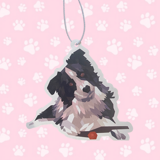 Border Collie Air Freshener