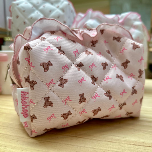 Teddy Bear Cosmetic Bag