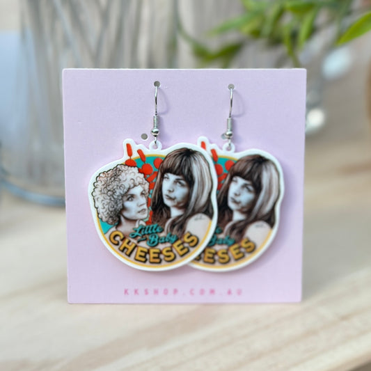 Little Baby Cheeses - Kath & Kim Earrings