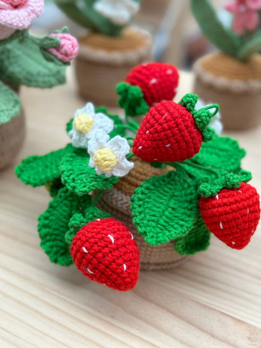 Strawberry Patch Amigurumi