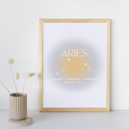 Aries - A3 Zodiac Print