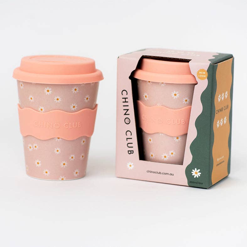 Pink Daisy Adult Cup 12 oz