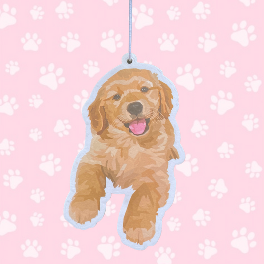 Golden Retriever Air Freshener