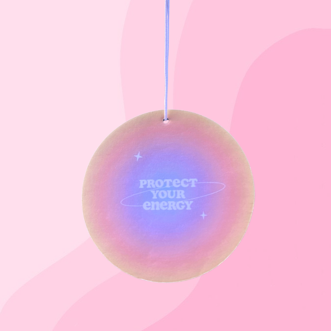 Affirmation 'Protect Your Energy' Air Freshener