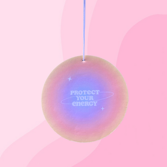 Affirmation 'Protect Your Energy' Air Freshener