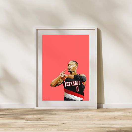 Damian Lillard Artwork