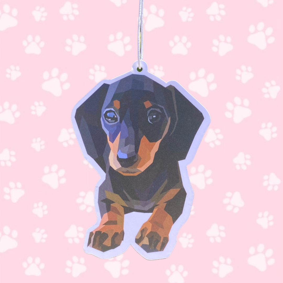 Dachshund Face Air Freshener