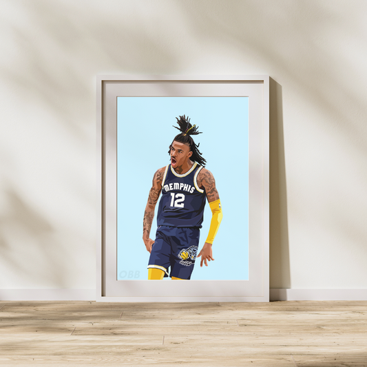 Ja Morant Artwork - Portrait