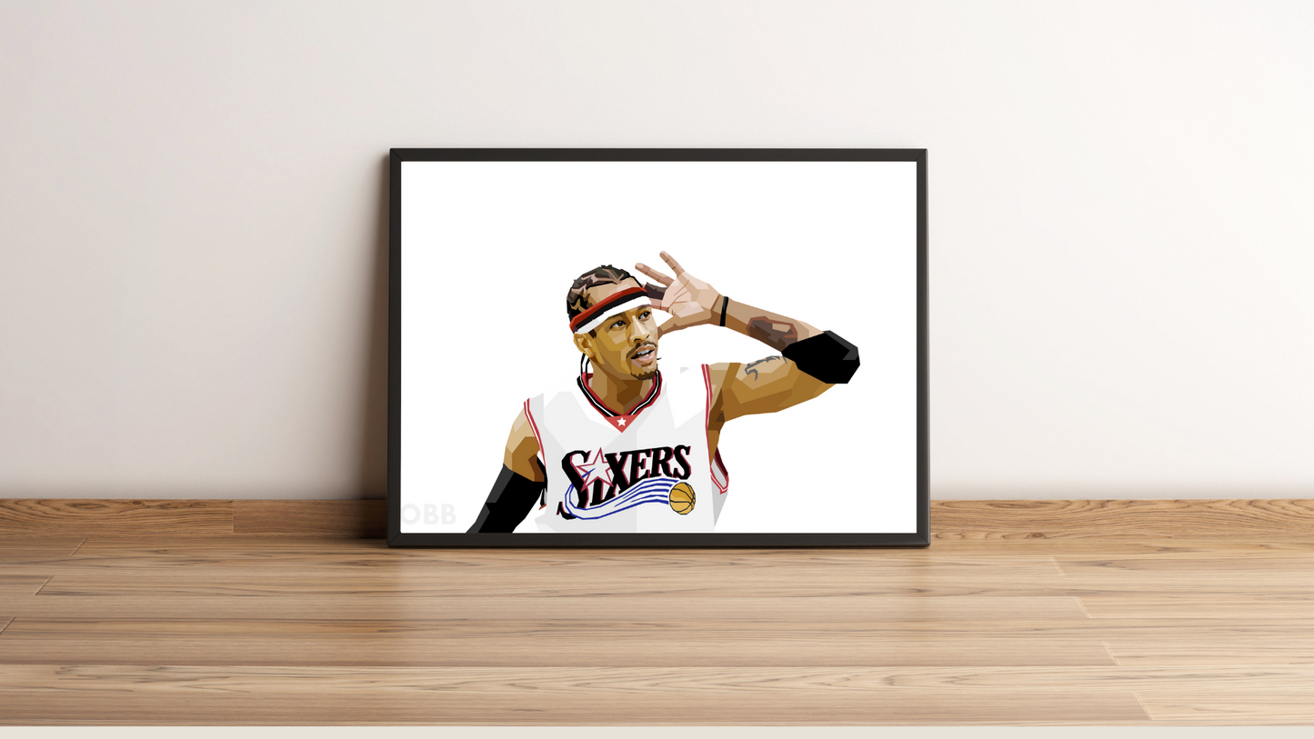 Allen Iverson Artwork