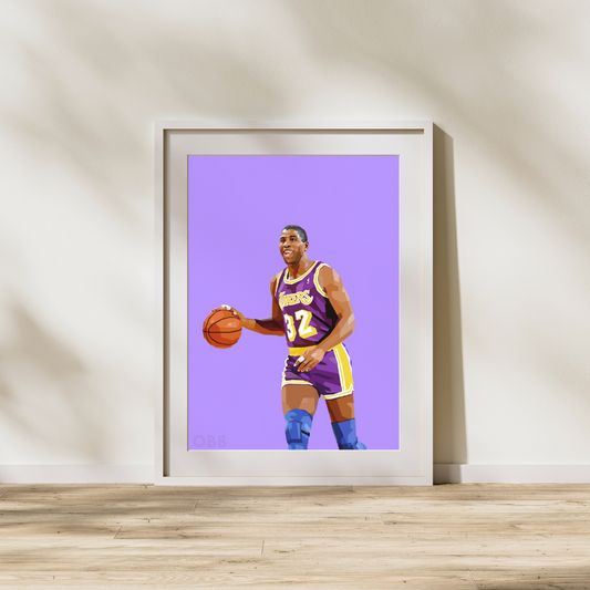 Magic Johnson Artwork