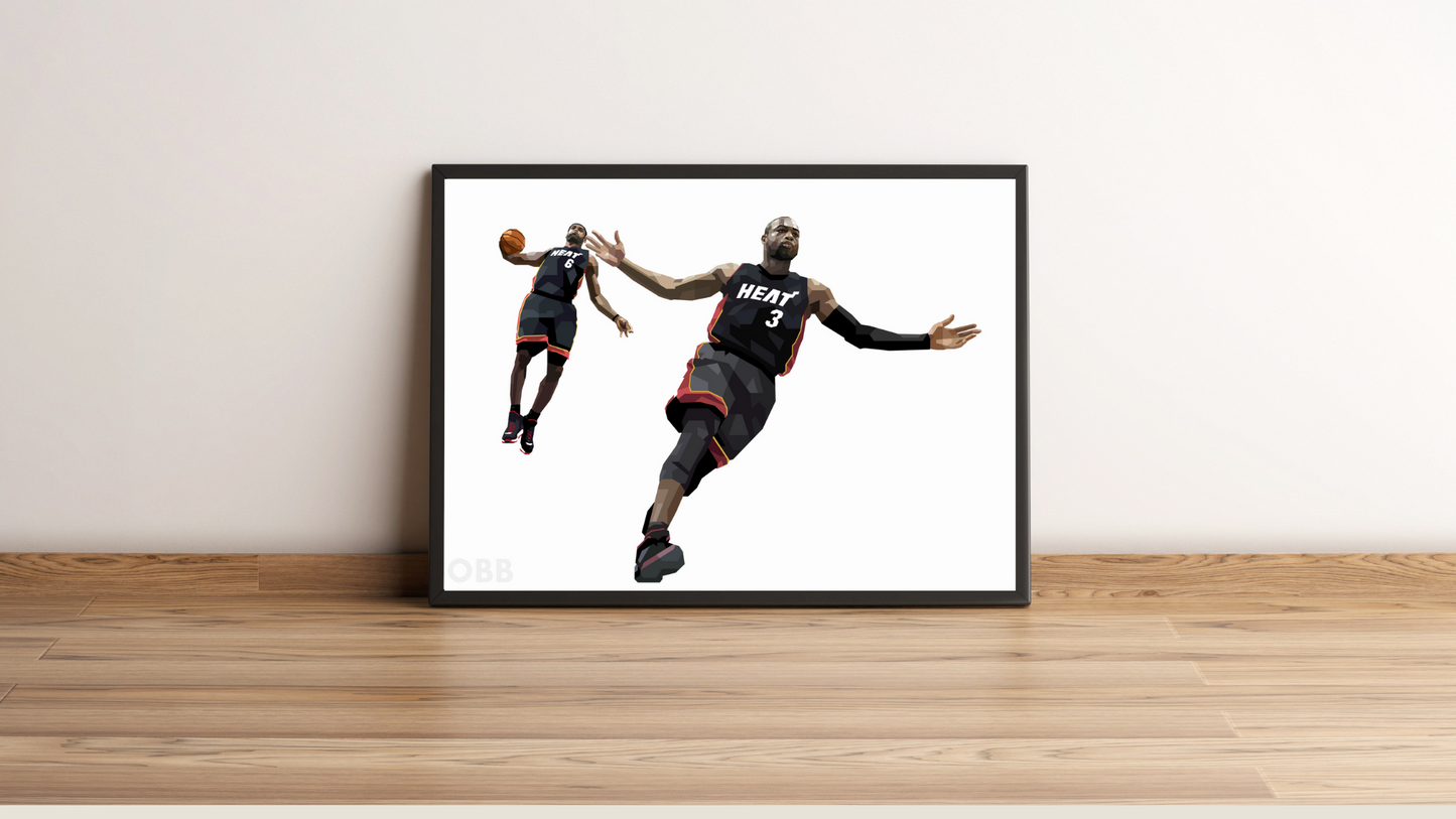 Dwayne Wade Artwork