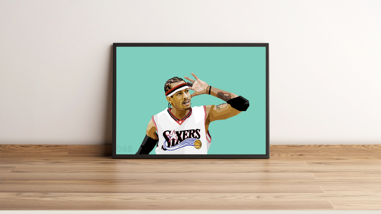 Allen Iverson Artwork