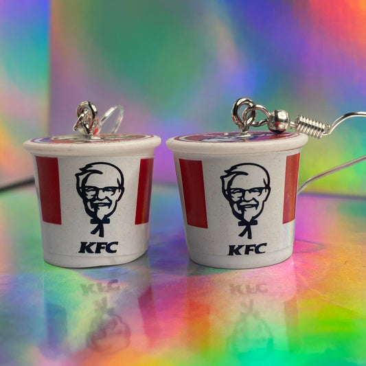 KFC Bucket Earrings