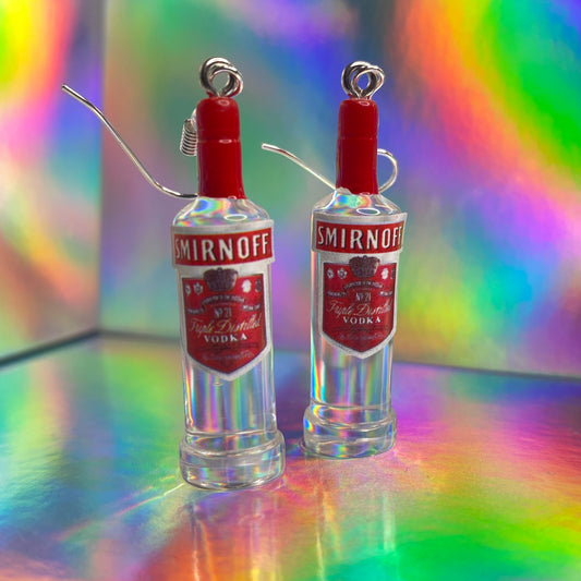 Smirnoff Vodka Earrings